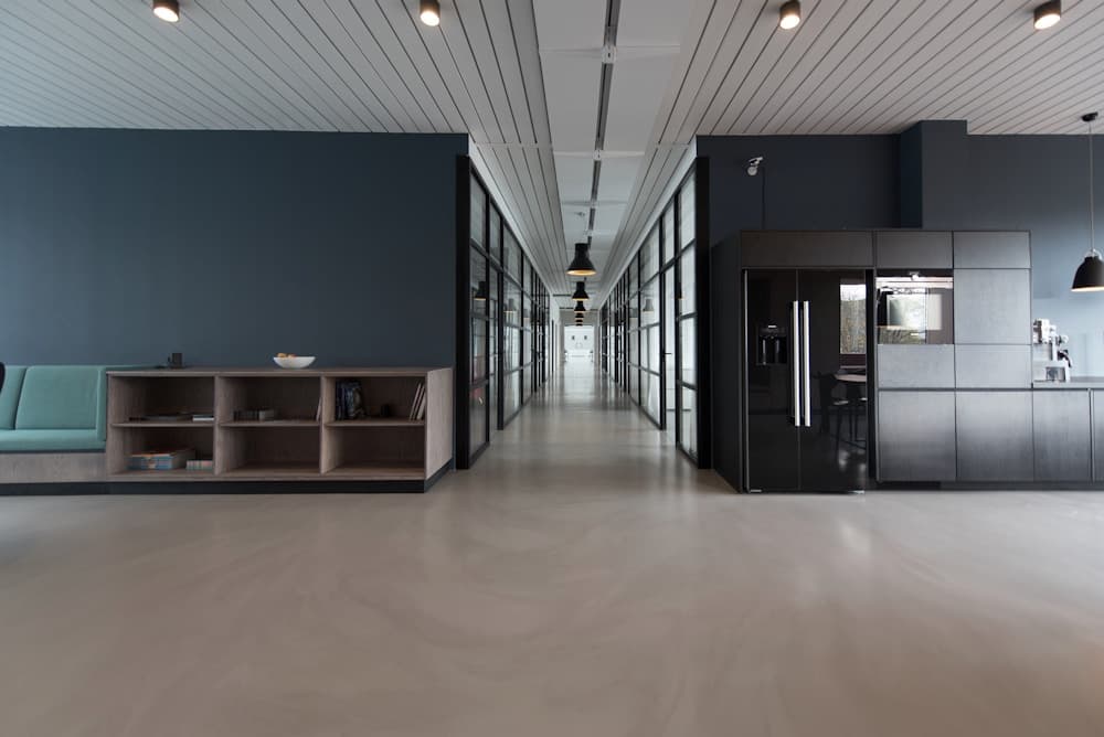 A calm, well-lit professional office interior.